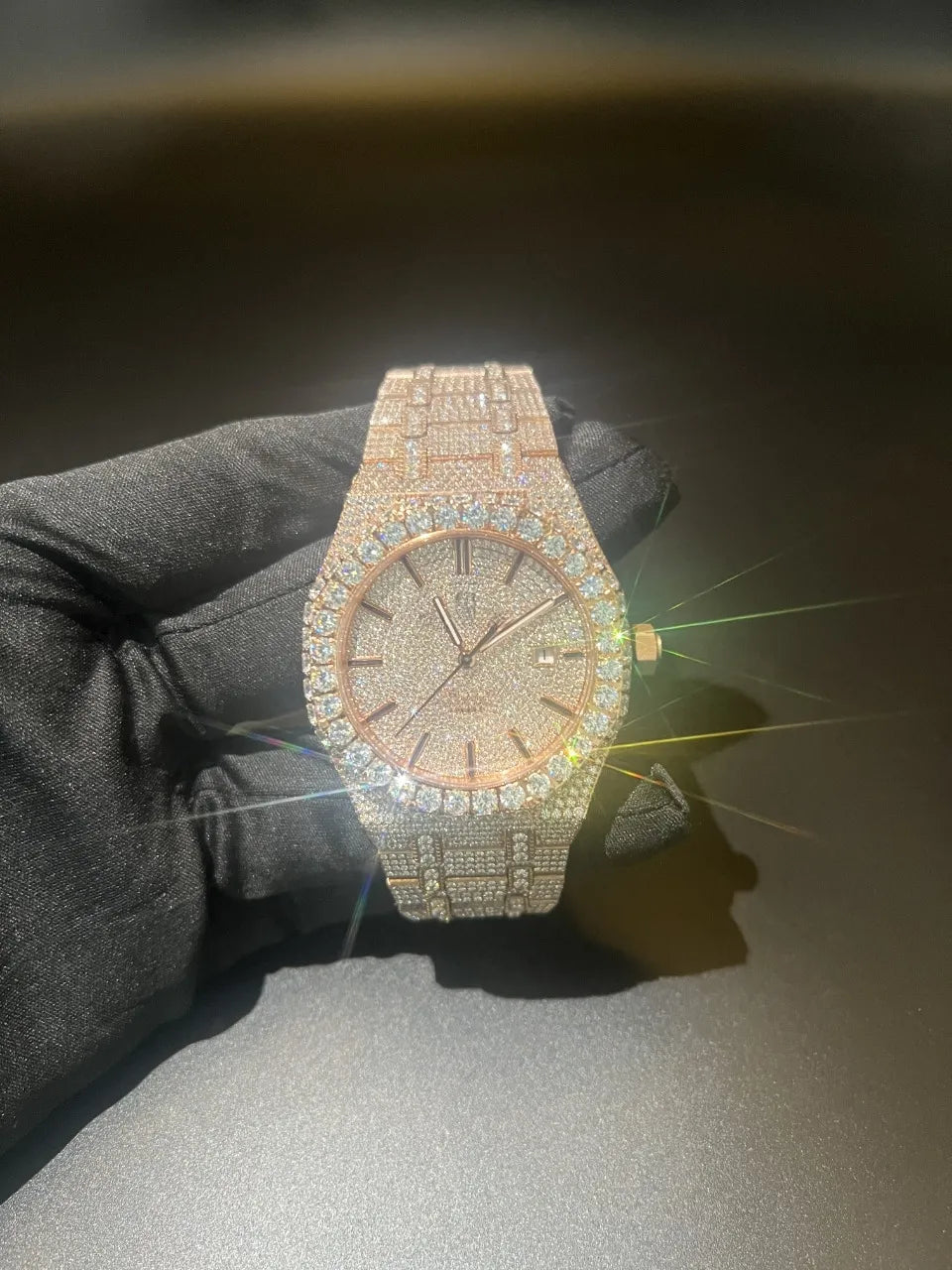 Moissanite Gold Simple AP